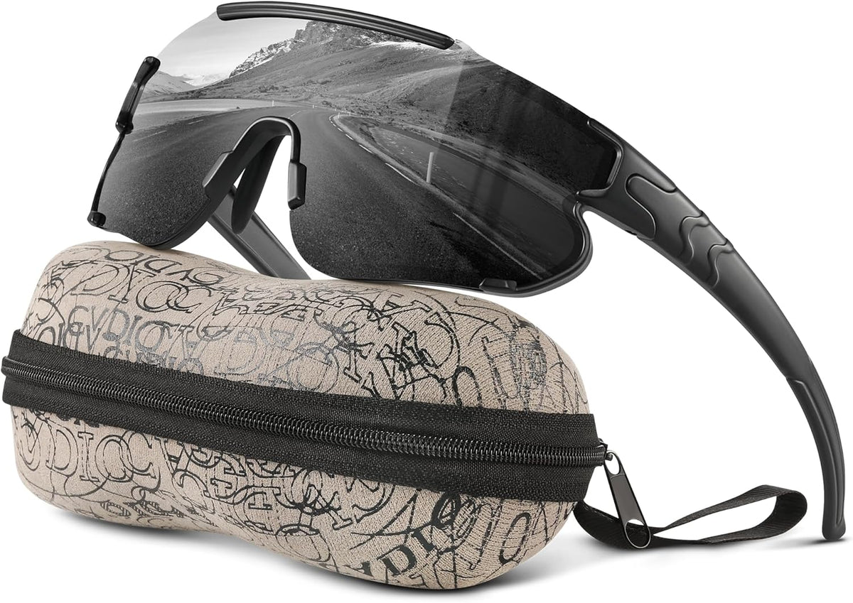 Kids Baseball Polarized Sunglasses for Boys and Girls, Youth Sun Glasses for Cycling and Running