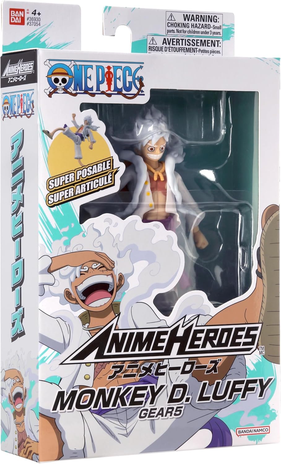 ANIME HEROES - One Piece - Monkey D. Luffy Gear 5 Action Figure
