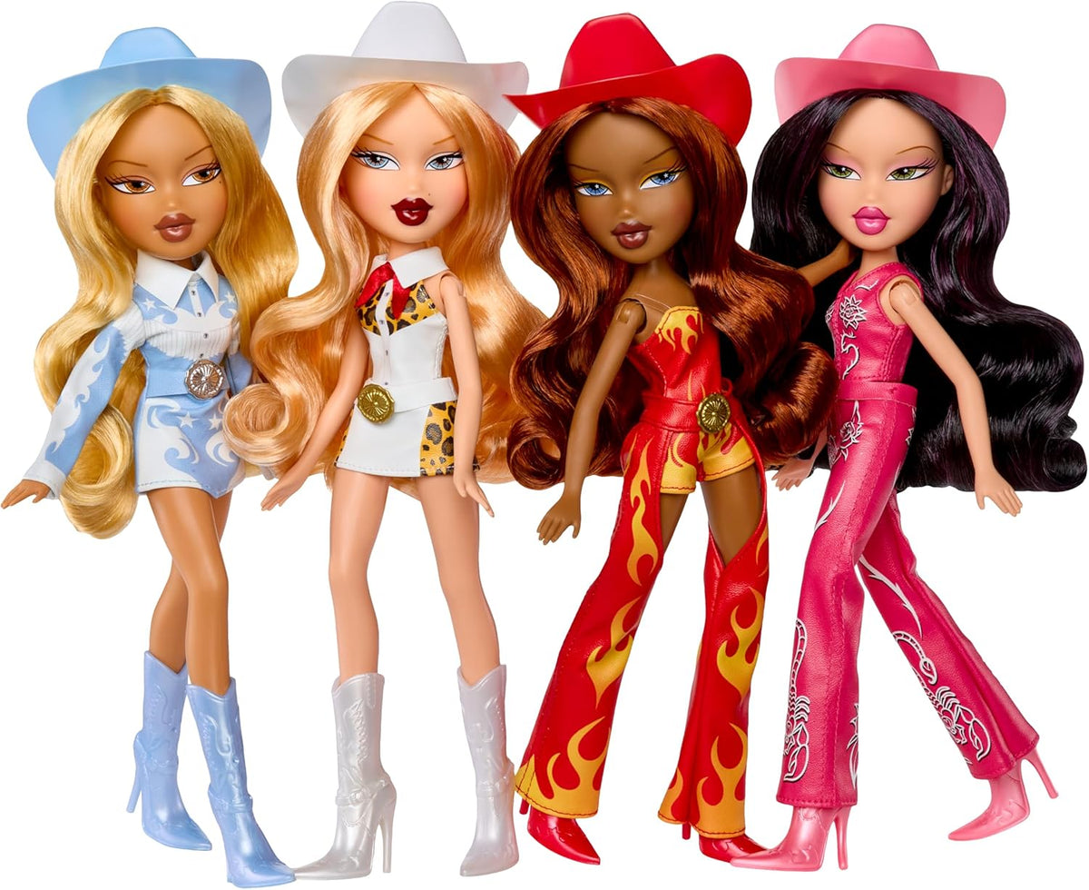 Bratz Sassy Stampede Jade Fashion Doll with Accessories: Western, Cowgirl Style Clothes & Accessory Pieces
