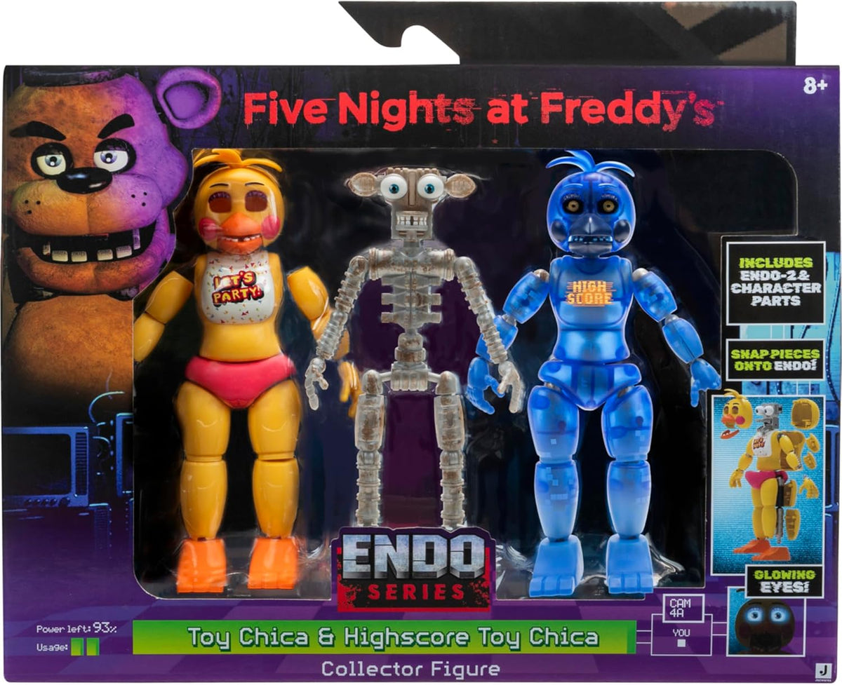 Five Nights at Freddy’s Endo-Series Collector Figure - 6-Inch Endo-1 with Swapable Toy Bonnie and System Error Toy Bonnie Parts