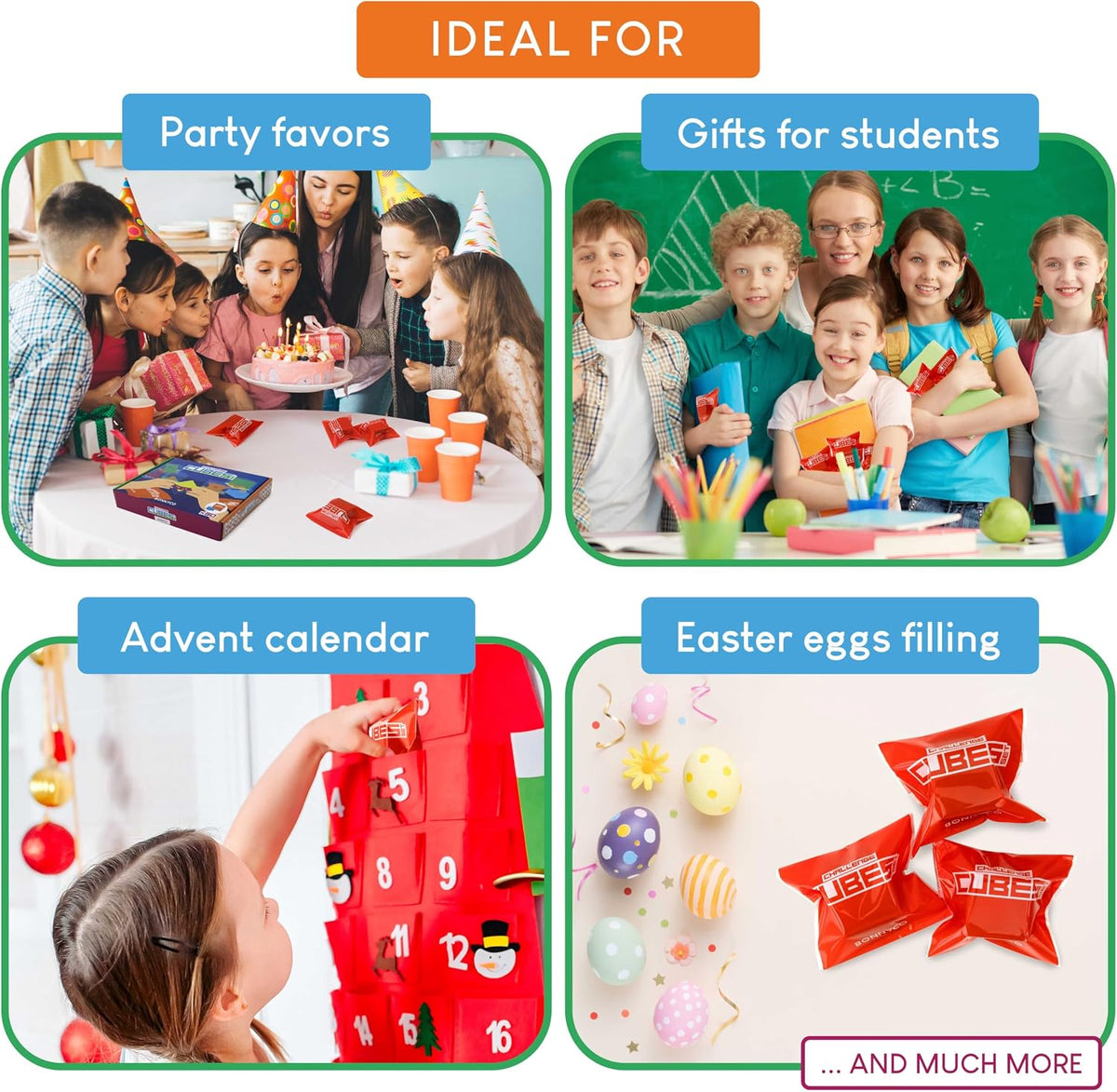 BONNYCO Brain Teaser Puzzles Cubes Kids Party Favors Pack 30. Pinata Goodie Bags Stuffers for Kids 3-5 4-8, Return Gifts for Birthday Party. Mini Puzzle Games, Classroom Prizes, Rewards Stocking
