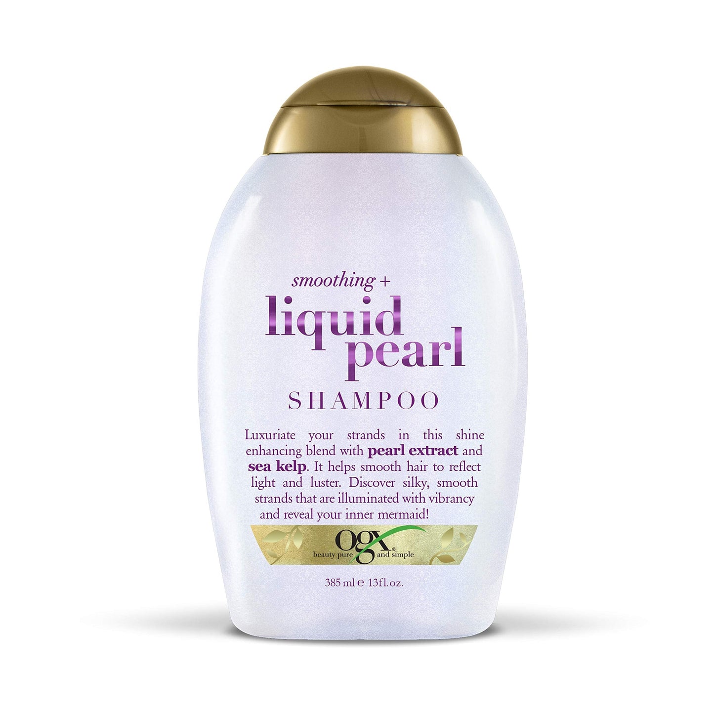 OGX Smoothing + Liquid Pearl Shampoo, 13 Ounce