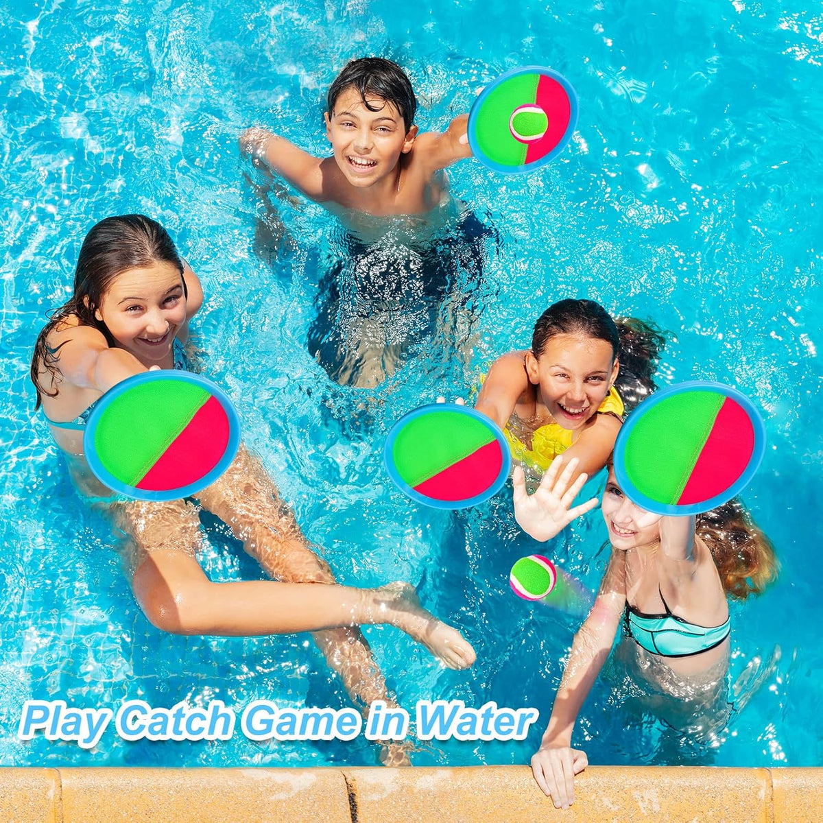 Ayeboovi upgraded toss and catch ball game for 3-10 year old kids outdoor toys