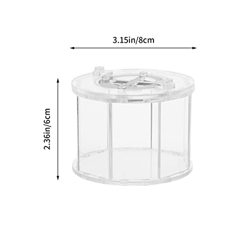 Box Insect Display Containers Reptiles Breeding Container Pet Supply Reptile -Escape Case Showing Case Clear Habitat Crawling Pet Holder Breeding Cage