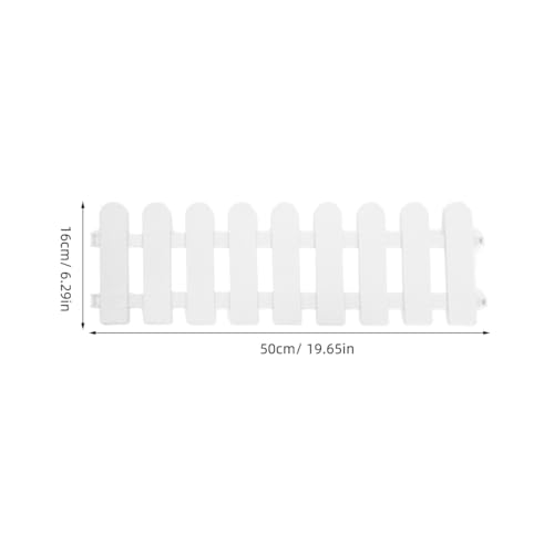 Kisangel 4pcs Tortoise Enclosure Fence Panel, Plastic Pet Fence Barrier for Small Animals Guinea Pigs Reptiles Outdoor Garden Backyard Set