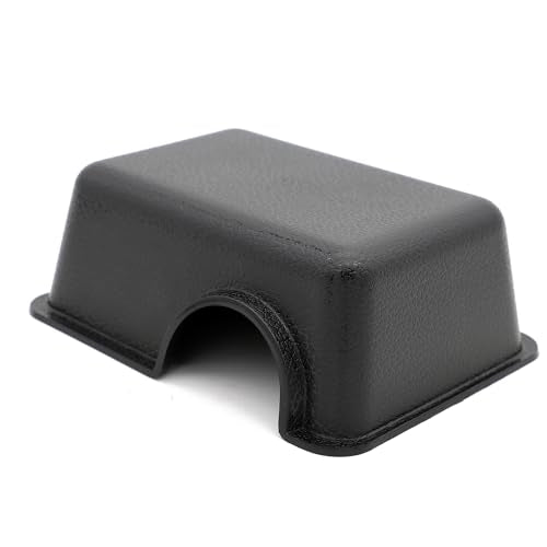 Reptile Hide Box for Snake & Gecko - Feel Secure & Safe (Black, XS 2 Pcs) - size: XS 2 Pcs