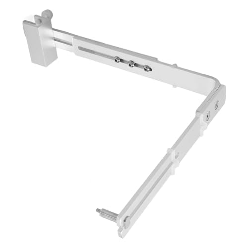 Fish Tank Light Stand, Aluminum Alloy Adjustable Height Reptile Lamp Stand with High Stability, for Aquariums (Silver) - color: Silver