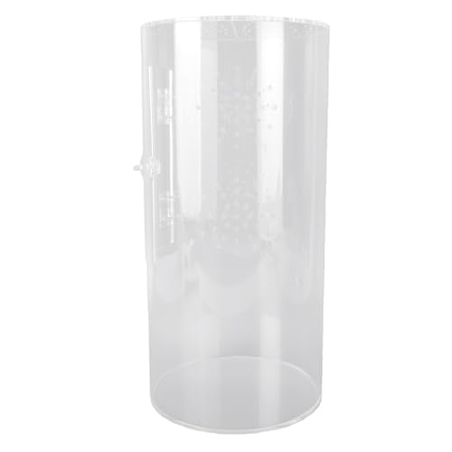 Generic Acrylic Reptile Enclosure Durable Front Opening Terrarium for Jumping Spider Lovers Waterproofing Perfect for Tarantulas 6 X 12in