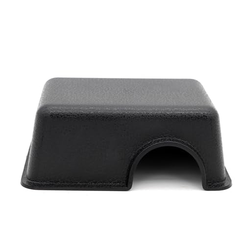 Reptile Hide Box for Snake & Gecko - Feel Secure & Safe (Black, XS 2 Pcs) - size: XS 2 Pcs