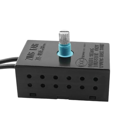 120V Rotary LED Dimmer Switch Table Lamp Kit - Inline Rheostat Variable Dimmer Switch