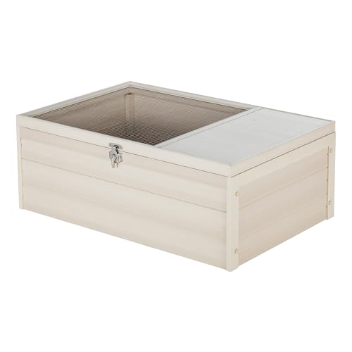 New Age Pet ECOFLEX Tortoise House, Durable Outdoor Tortoise Shelter, Weather-Resistant & Easy to Clean - style: Classic