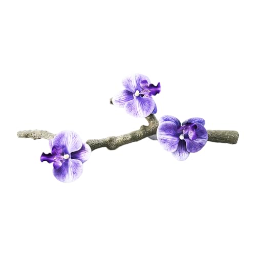 Reptiles Decoration Terrariums Plant Corner Climbing Branch Suction Cup Aquariums Artificial Vine for Snake Bearded Dragon - size: C