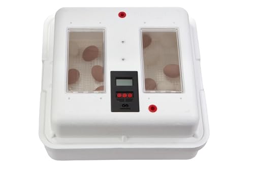 Little Giant® Digital Still Air Incubator | 41 Egg Capacity | Chick Egg Hatching Incubator with Temperature and Humidity Control | Made in USA - style: Still Air Incubator