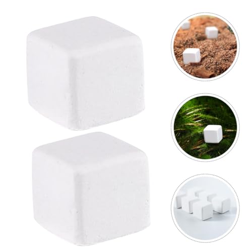 Toyvian 30pcs Mineral Calcium Block for Reptiles and Amphibians, Natural Stone with Microelements for Turtles, Tortoises, Lizards, Frogs, and Chameleons, Supports Growth and Health