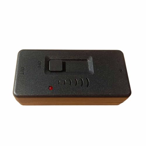 LED Black Slide Table Dimmer,Full Range in-line LED Dimmer for Use with Dimmable LED and CFL 100W Incandescent 300W Black Finish with Triangle Screwdriver