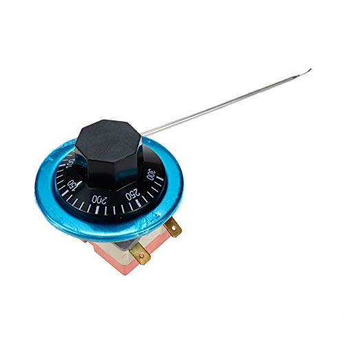 Capillary Thermostat Switch 50-300 Celsius Rotary Switch Temperature Controller - 2pcs - style: 50-300C