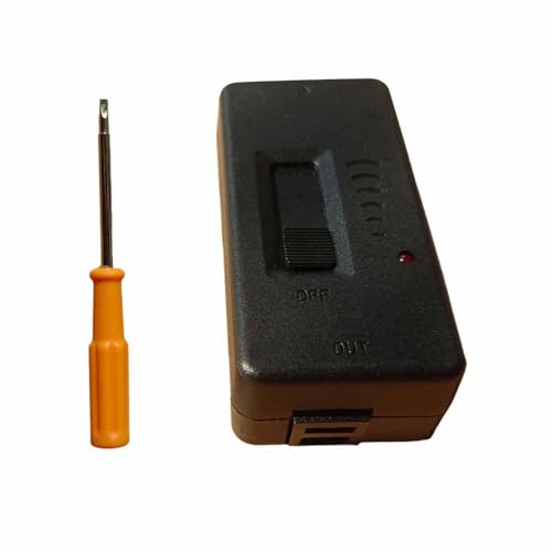 LED Black Slide Table Dimmer,Full Range in-line LED Dimmer for Use with Dimmable LED and CFL 100W Incandescent 300W Black Finish with Triangle Screwdriver