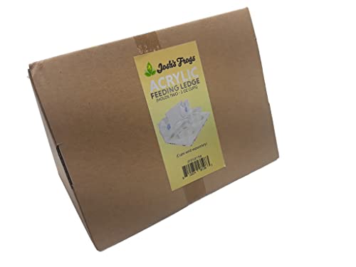 Josh's Frogs Acrylic Gecko Feeding Ledge (Holds 2-1 oz Cups) - size: For 1oz Cups