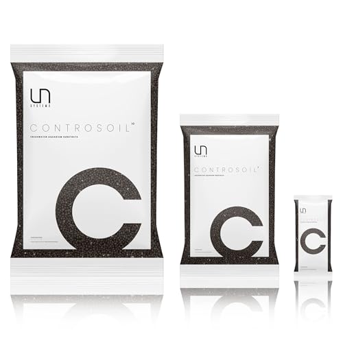 Ultum Nature Systems Controsoil - Freshwater Aqua Soil Substrate for Fish, Shrimp, Live Plant Propagation and Aquascaping - 6.8pH Low Ammonia, Volcanic Ash - Black, Fine (10 Liter) - color: Black - Fine, size: 10 Liters (9.1 kg)