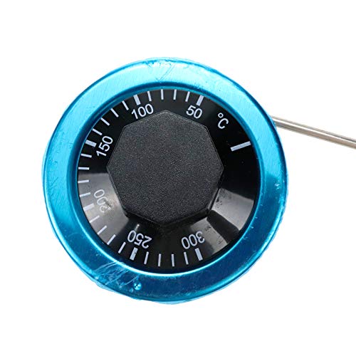Capillary Thermostat Switch 50-300 Celsius Rotary Switch Temperature Controller - 2pcs - style: 50-300C