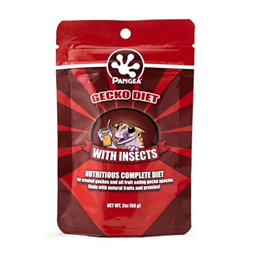 Pangea Gecko Diet with Insects 2 oz - size: 2 Ounce (Pack of 1)