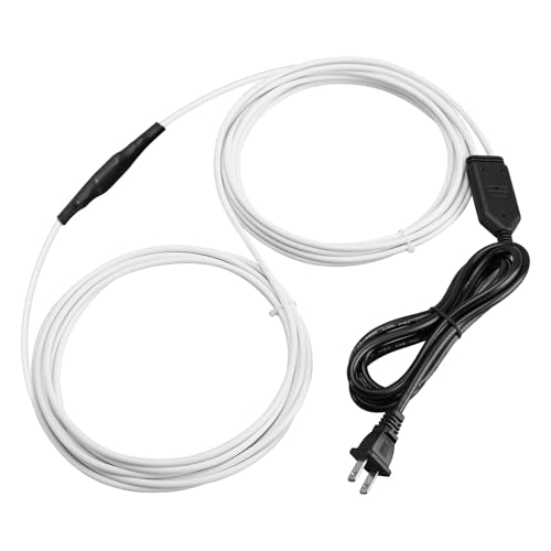 Soil Heating Cable, 26 ft Electric Warming Cable for Garden, Cold Frame, Keep Soil Warm, Easy to Store - size: 26 ft