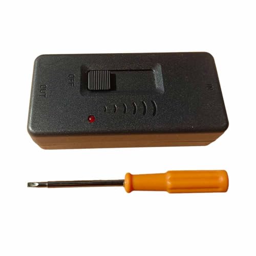 LED Black Slide Table Dimmer,Full Range in-line LED Dimmer for Use with Dimmable LED and CFL 100W Incandescent 300W Black Finish with Triangle Screwdriver