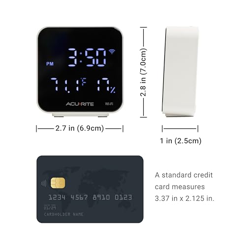 AcuRite Digital Indoor Thermometer and Hygrometer, Infrared Controller - color: Infrared Controller