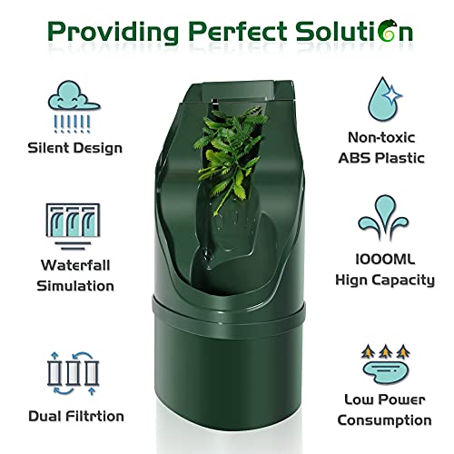 Chameleon Feeding Kit, Come with a Hookable Feeding Bowl and a Reptile Water Feeder, Perfect for Leaving Your pet Whilst on Vacation
