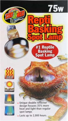 Zoo Med Repti Basking Spot Lamp Replacement Bulb 75 Watts - Pack of 10
