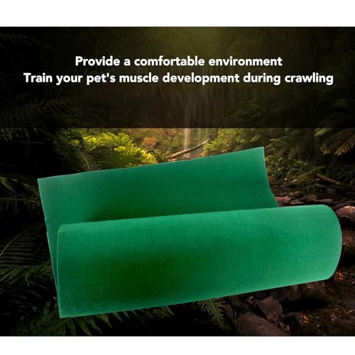 Reptile Carpet Mat, Absorbent Breathable Reusable Terrarium Liner for Snakes Lizards Tortoises, Soft Washable Cage Bedding for Reptile Habitat (120 * 60cm) - style: 120*60cm