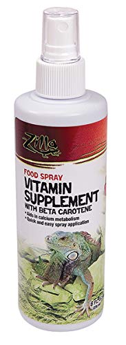 Zilla Vitamin Supplement Food Spray, 8 Ounce (3 Pack)