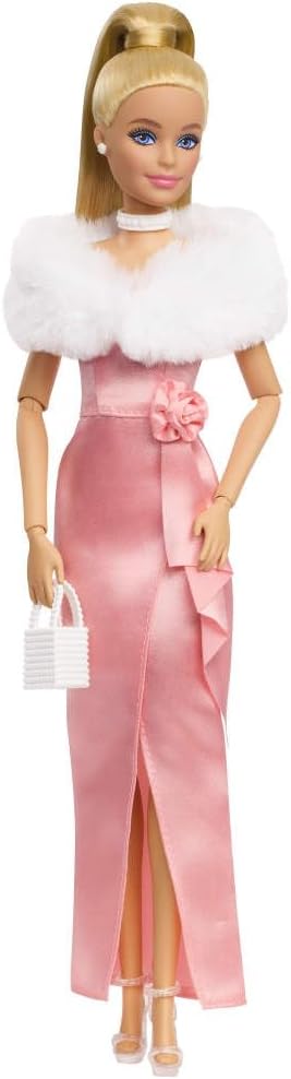 Barbie Enchanted Evening Fashion Doll in Pink Dress, Mattel Replay The Classics Collection