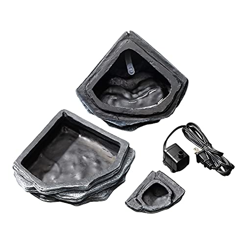 Zilla Pet Reptile Terrarium Waterfall Décor, Small