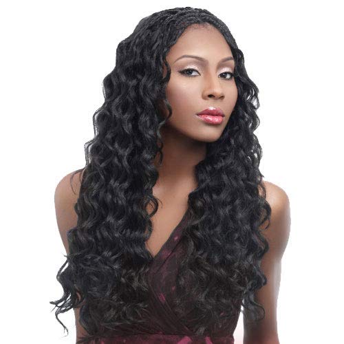 Harlem125 Synthetic Hair Braids Kima Braid Ocean Wave 20'' (6-Pack, P1B/30)