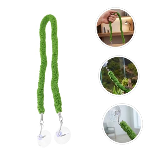 Reptile Climbing Vine Rope 50cm Flexible Artificial Vine for Terrarium Habitat Decor Jungle Scenery Climbing Accessory for Snakes and Lizards