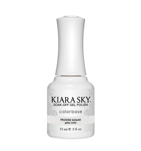 Kiara Sky Gel Polish - Frosted Sugar - G555