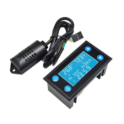 Digital Temperature Humidity Controller, Digital Humidity Controller for Terrarium, Reptile Egg Incubator Greenhouse, Aquarium System