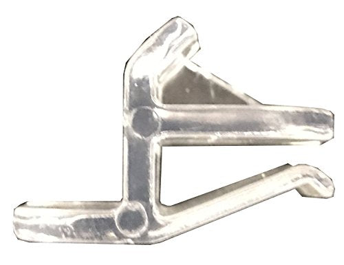 6 Pack - Rimless Glass Canopy Clips
