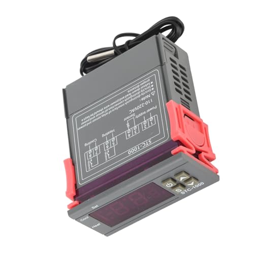 Digital Temperature Controller, Temp Sensor with Switch Mode -1000 110‑220V Refrigerator Thermostat for Efficient Temperature Control at Home and Workplaces.