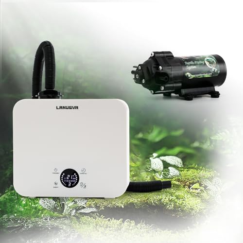 LANUEVA 2.5L Reptile Fogger + Reptile Misting System（Pump without Timer）