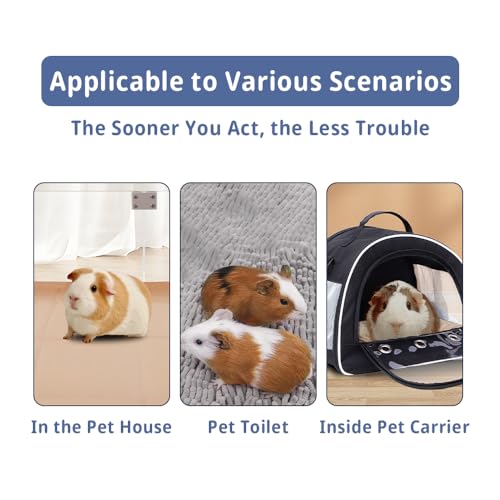 Disposable Guinea Pig Cage Liners, 48" x24 Large Liner Bag for Guinea Pig Cage Bottom, Water-Resistant Kraft Paper（25Pcs - size: (48" x 24") 25Pack