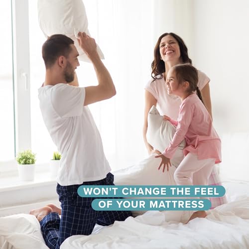 Bare Home Waterproof Quilted Mattress Protector - Cooling Mattress Pad - Protects Against Spills - Easily Washable - Elastic Fitted Mattress Cover - Stretch-to-Fit up to 15 Inches Deep (Full XL) - color: White, size: Full XL (Mattress Pad)