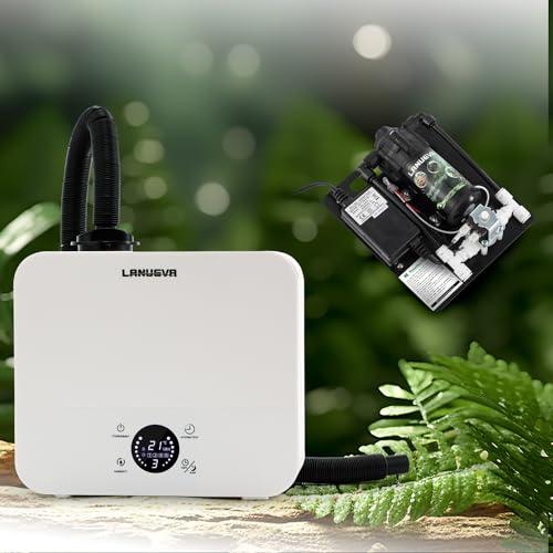 LANUEVA 2.5L Reptile Fogger + Reptile Misting System with Return Valve