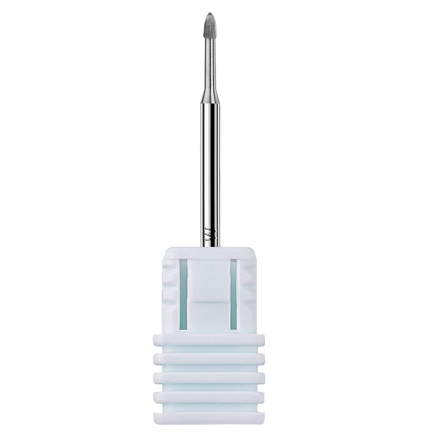 Makartt Nail Drill Bits Safety Tungsten Carbide Cuticle Remover Drill Bit Under Nail Cleaner Dead Skin Nail Prepare 3/32'' For E