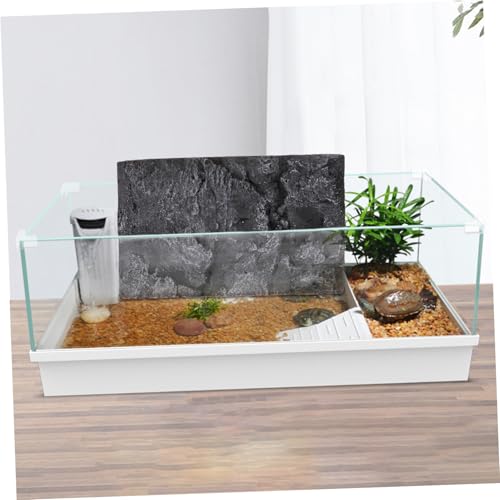 Ipetboom Reptile Box Decorative Panel 3D Aquarium Tank Accessory Lizard Tank Decorations