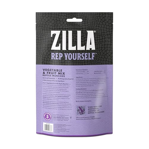 Zilla Reptile Munchies Vegetable and Fruit Mix 4 oz.