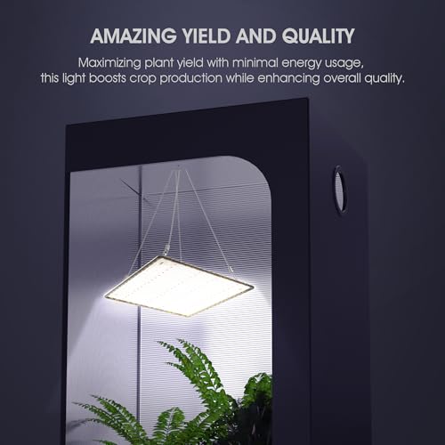 2 Pack LED Grow Light Panel 200W Lamp for Indoor Plants, Sun Like with White Blue Red UV IR LEDs for 4x4ft Coverage Grow Tent Greenhouse Veg and Bloom Seedlings Hydroponics - color: Sunlight