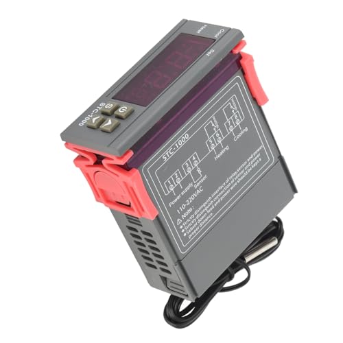 Digital Temperature Controller, Temp Sensor with Switch Mode -1000 110‑220V Refrigerator Thermostat for Efficient Temperature Control at Home and Workplaces.