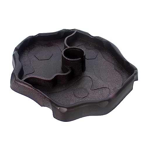 Turtle Drinker Reptile Water Bowl 2 in 1 Automatic Reptile Feeder Water Dispenser Tortoise Water Dish Automatic Water Reservoir Feeder for Reptile Turtle Food Dish - color: Brown